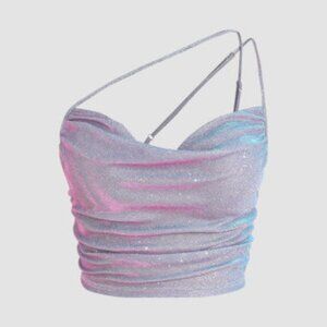 CIDER cowl neck tank NWT